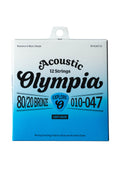 CUERDAS PARA GUITARRA DE 12 CUERDAS, 80/20 BRONCE, 010-047